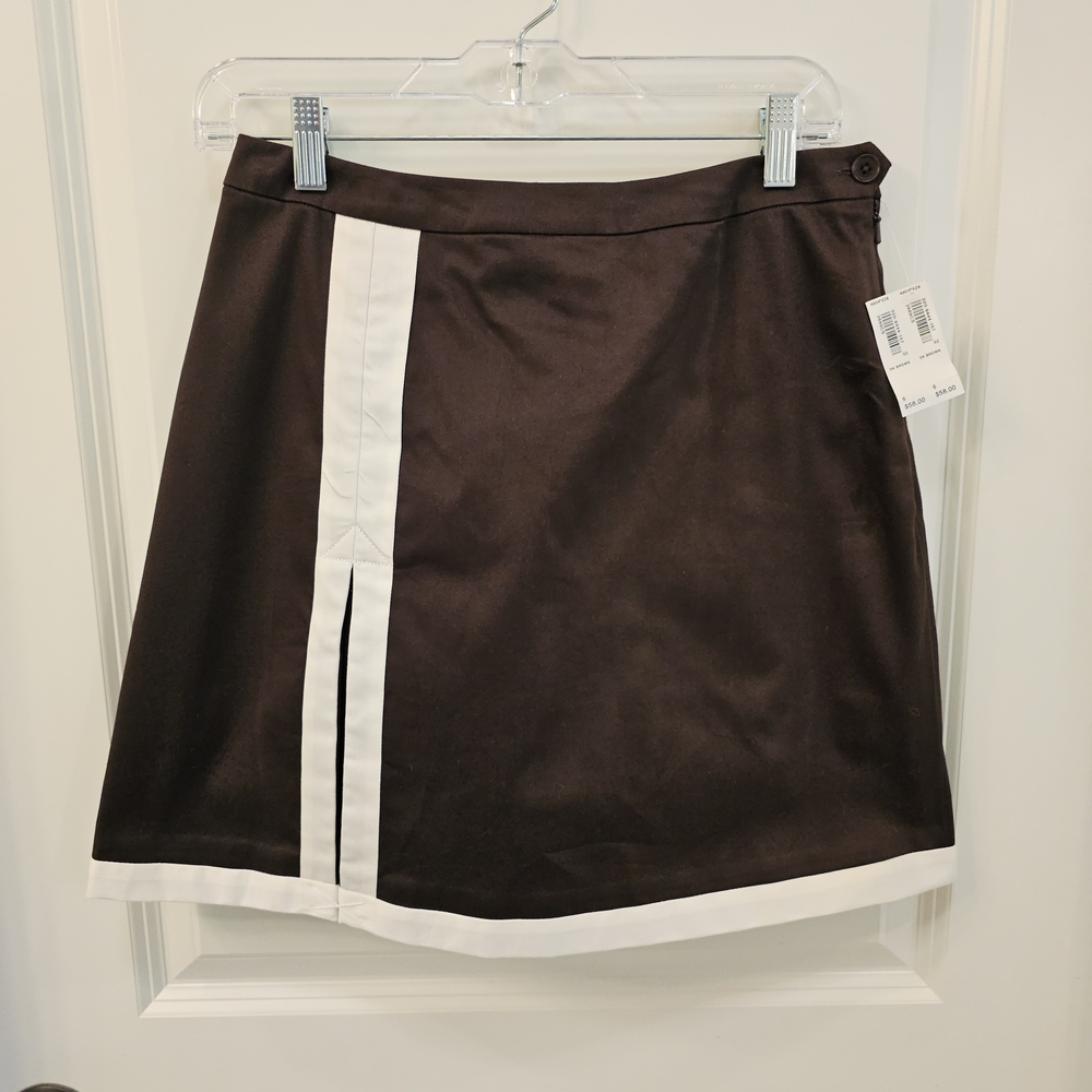 Harold's Women's Brown & White Skorts | Size 6 NWT